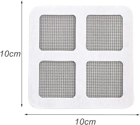 Gizmoauraa™ (5 Pcs) Disposable Shower Drain Hair Catcher, Drain Hair Catcher Waterproof Mesh Stickers