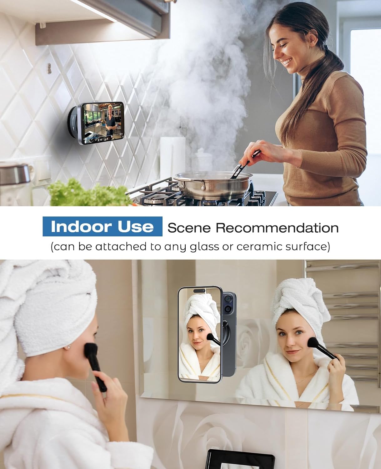 Magical 360°Adjustable Vacuum Suction Magnetic Phone Holder