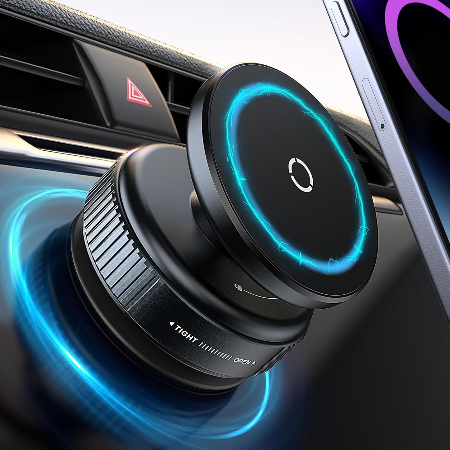 Magical 360°Adjustable Vacuum Suction Magnetic Phone Holder