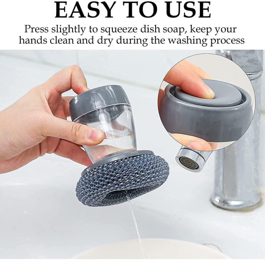 PalmEase™ Soap Dispensing Brush