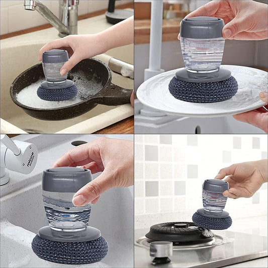 PalmEase™ Soap Dispensing Brush