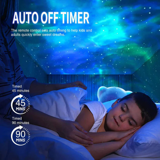 Astronaut Galaxy Projector - 360 Magnetic Head Rotation, Remote Control